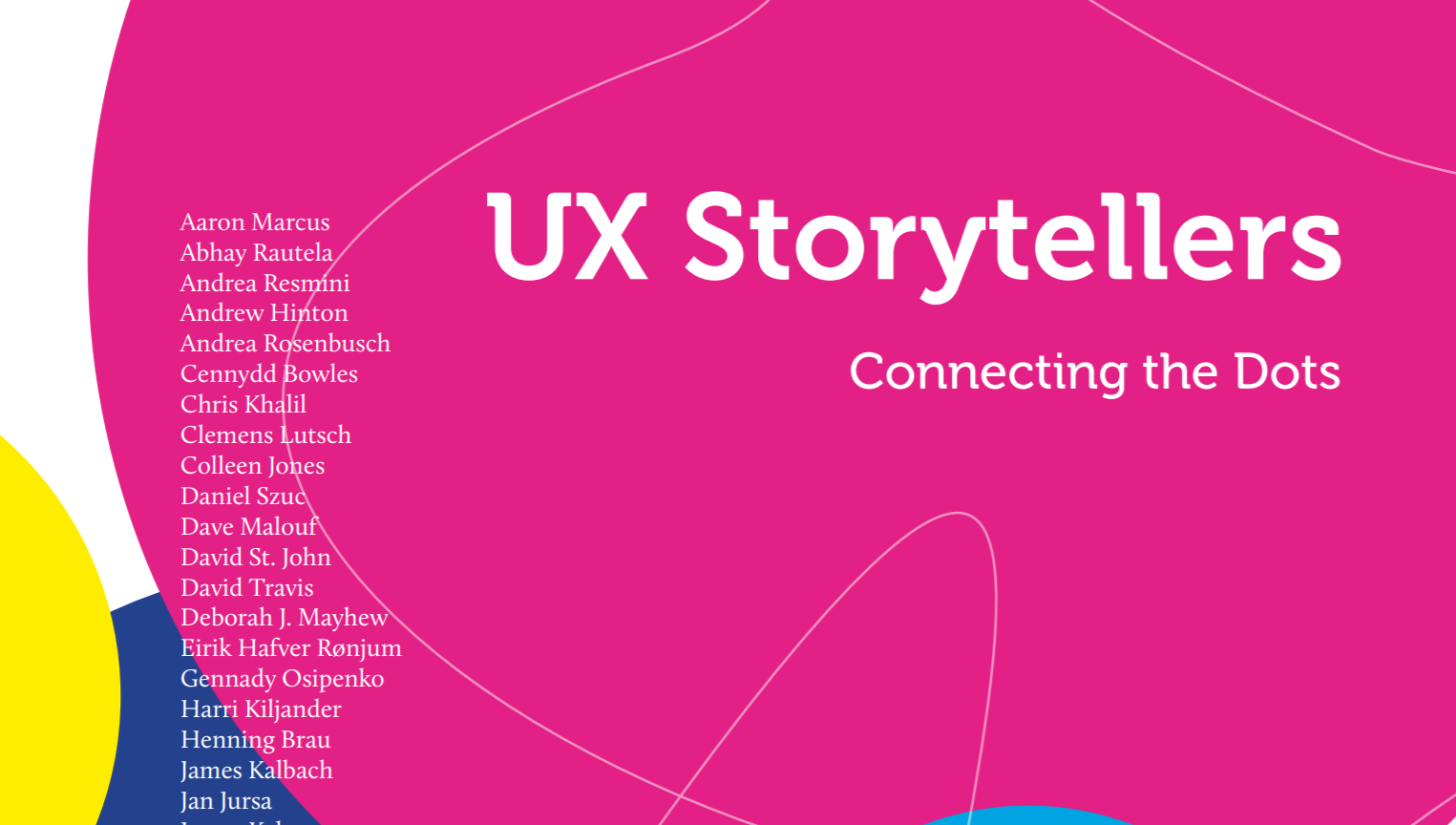 My chapter in the book: UX Storytellers – Connecting the Dots
